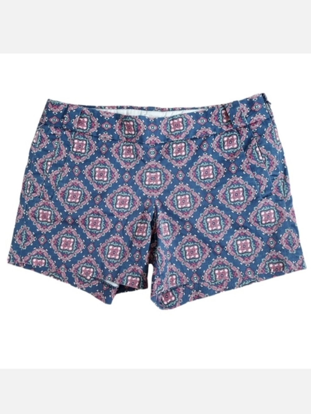 J. Crew Factory medallion print cotton shorts 8